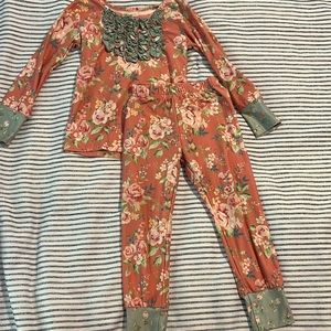 Cheeky plum two piece pjs